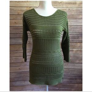 🍎 Old Navy Woven Sweater. Size XS.